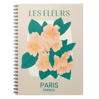 Carnet Les Fleurs Paris