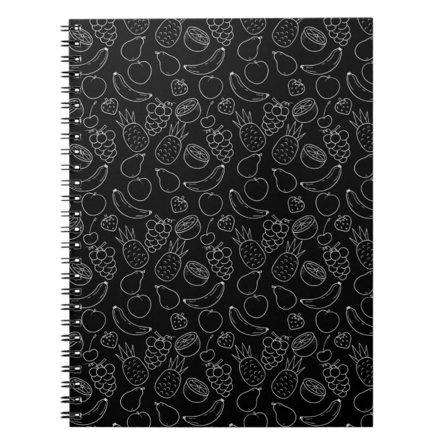 Carnet Les Fruits sautés | Fruit surface pattern 2 (Devant)