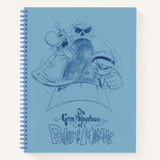 Carnet Les Grandes Aventures de Billy & Mandy Sketch Art