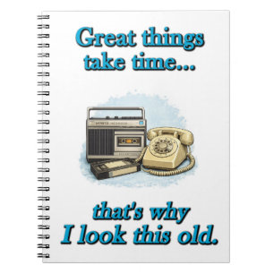 Carnet Les grandes choses prennent du temps