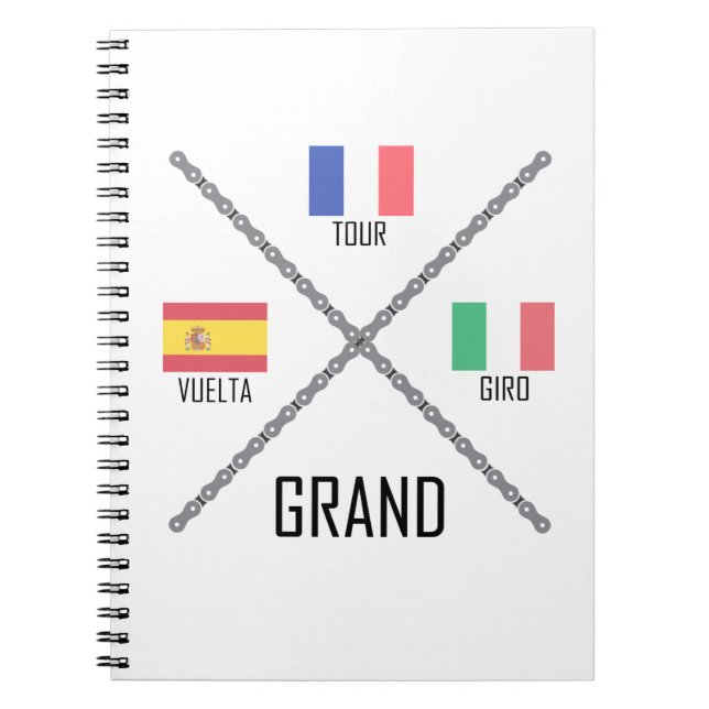 Carnet Les grands circuits cyclistes (Devant)
