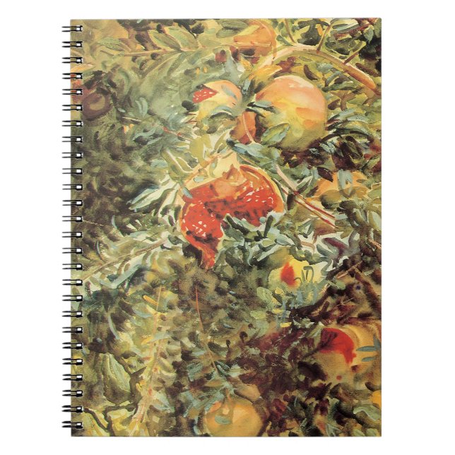 Carnet Les Grenades II de John Singer Sargent (Devant)