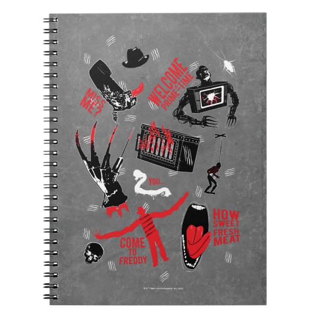 Carnet Les Griffes de la nuit | Freddy Krueger Talk (Devant)