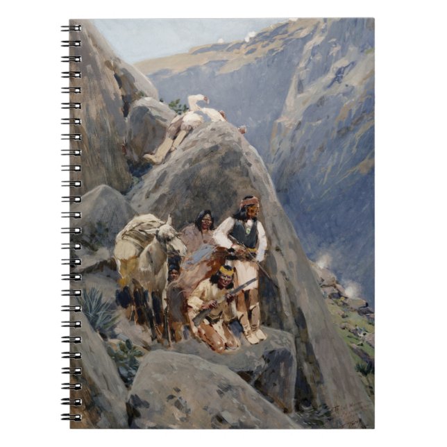 Carnet Les guerriers d'Apache : une embuscade sur la cava (Devant)