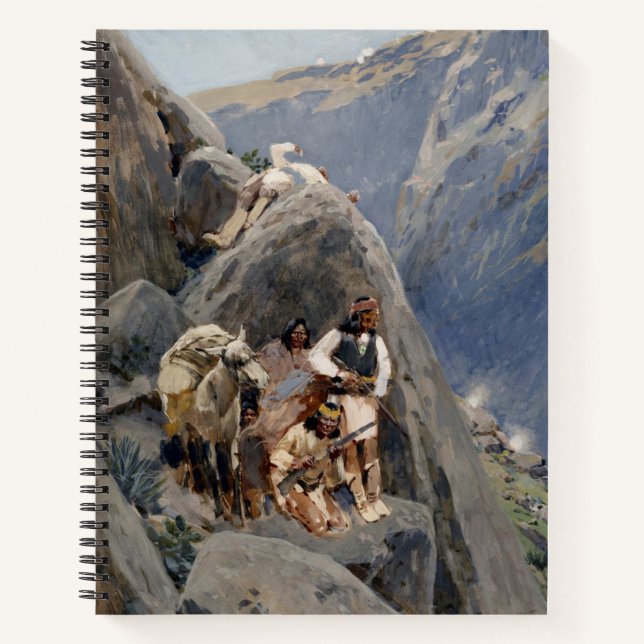 Carnet Les guerriers d'Apache : une embuscade sur la cava (Devant)