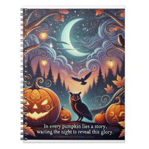 Carnet Les histoires cachées des Citrouilles d'Halloween