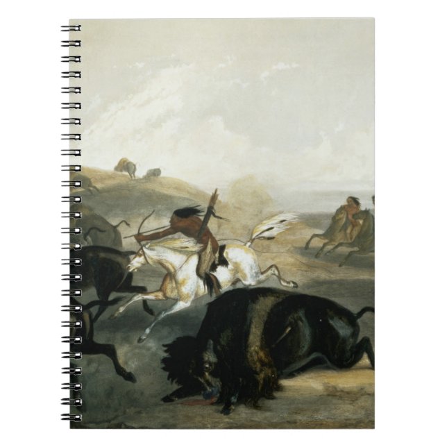 Carnet Les Indiens chassant le bison, plaquent 31 du (Devant)