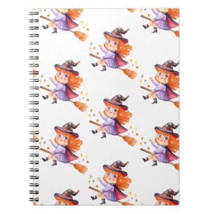 Carnet Les jolies sorcières d'Halloween