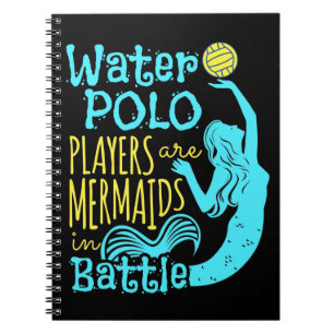 Carnet Les joueurs de water polo sont des sirènes en bata
