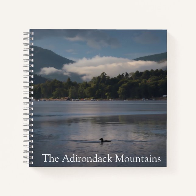 Carnet Les lacs Adirondack (Devant)