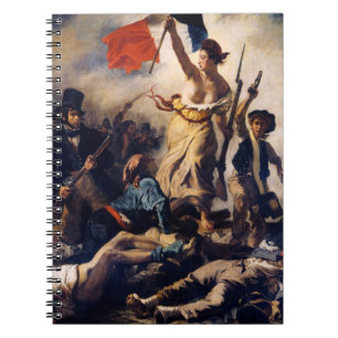 Carnet Les leaders de la liberté peignent Eugène Delacr