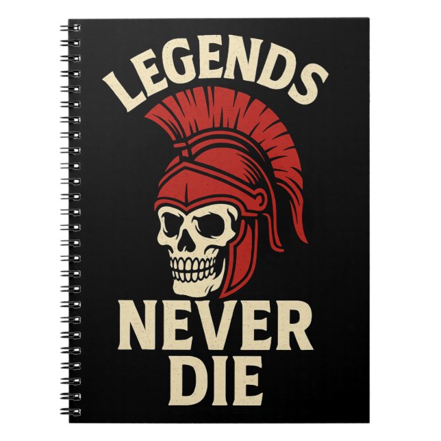 Carnet Les légendes ne meurent jamais (Devant)