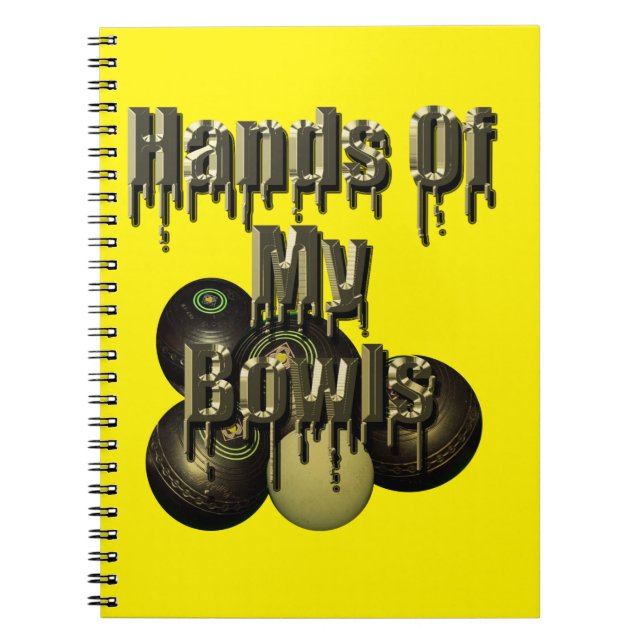Carnet Les Mains De Mes Pelouses, (Devant)