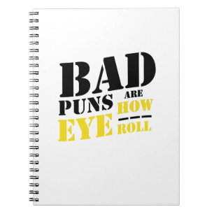 Carnet Les mauvais calembours sont comment petit pain