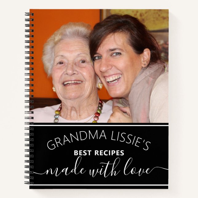 Carnet Les meilleures recettes de grand-mère Livret photo (Devant)