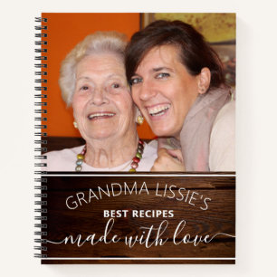 Carnet Les meilleures recettes de grand-mère Rustique Bo