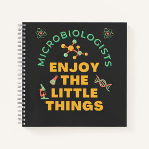 Carnet Les Microbiologistes Apprécient Les Petites Choses