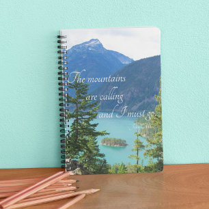 Carnet Les montagnes appellent Quote Mountain Lake