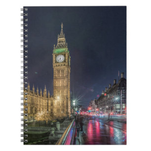 Carnet Les monuments Big Ben la nuit