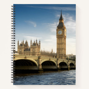 Carnet Les monuments Big Ben, Londres Angleterre