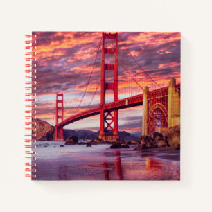 Carnet Les monuments The Golden Gate San Francisco, CA