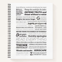 Les nouveaux ABC de la vie 8,5x11 PC portable à co