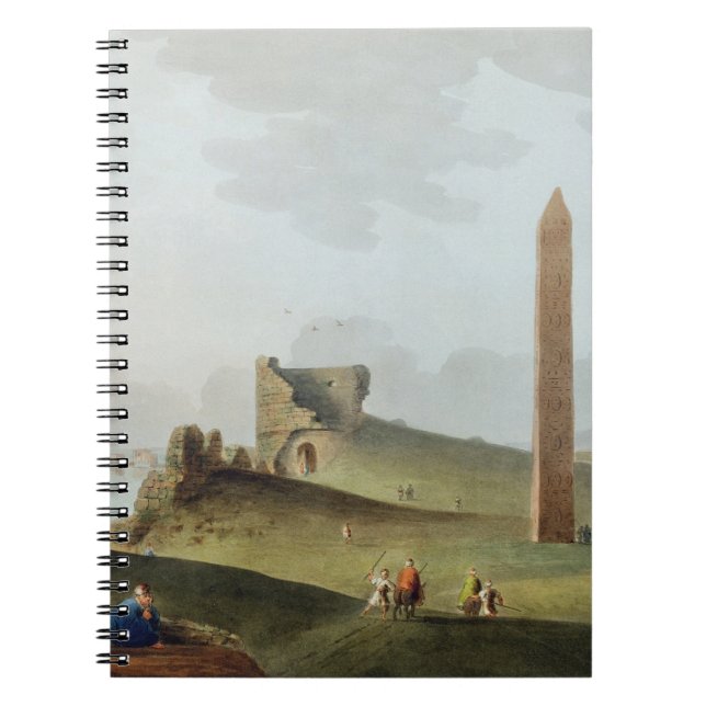 Carnet Les obélisques à l'Alexandrie, appelée Cléopâtre (Devant)