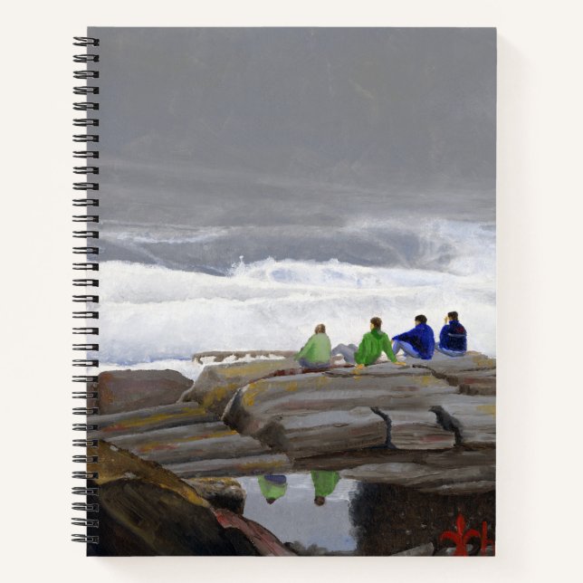 Carnet Les Observateurs de Vagues (Devant)
