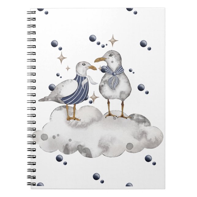 Carnet Les oiseaux de plage (Devant)