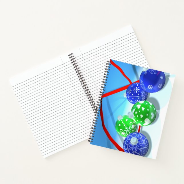 Carnet Les ornements de Noël (Intérieur)