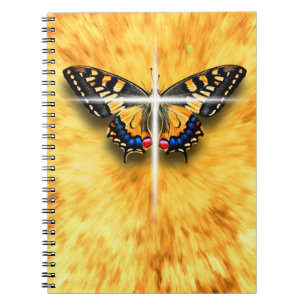 Carnet Les papillons symbolisent la résurrection de Jés
