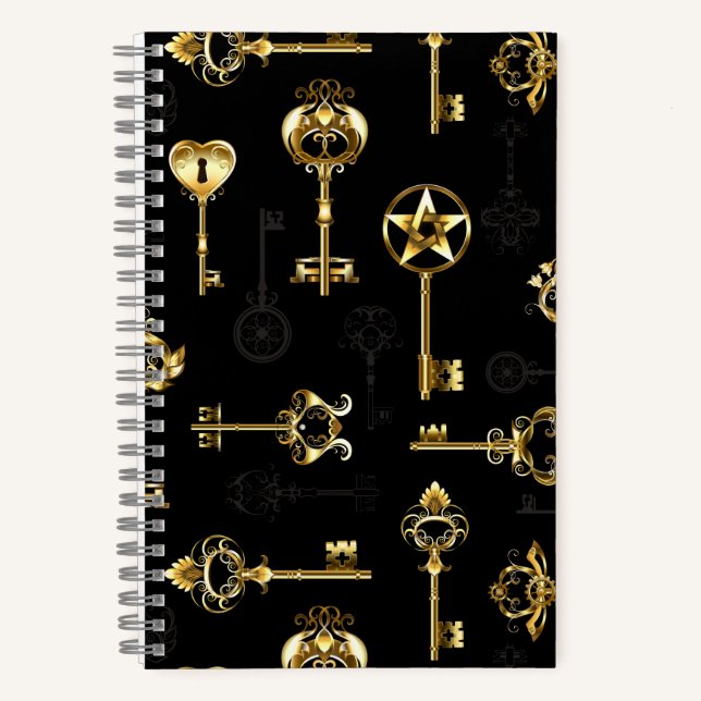 Carnet Les Patters de Seamless avec Golden Keys (Recto)