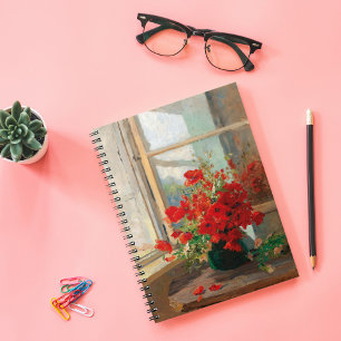 Carnet Les pavots par la fenêtre Olga Wisinger-Florian