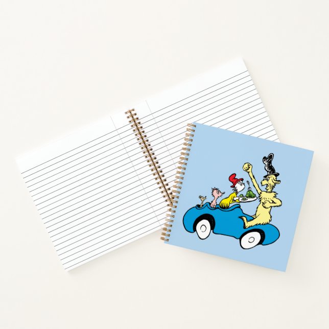 Carnet Les personnages de Dr. Seuss Les œufs verts et le  (Intérieur)