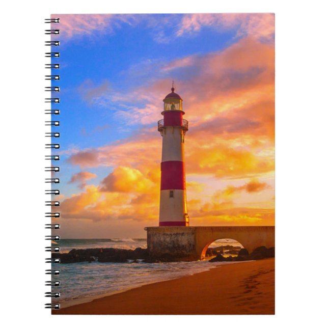 Carnet Les phares | Phare d'Itapuã Brésil (Devant)