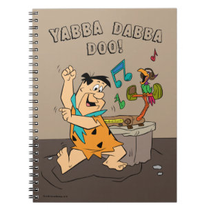 Carnet Les Pierrafeu   Fred Flintstone Dancing