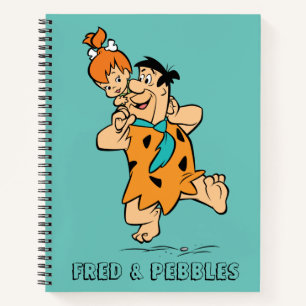 Carnet Les Pierrafeu   Fred & Pebbles Flintstone