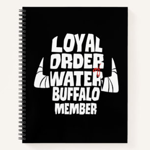 Carnet Les Pierrafeu Loyal Order Water Buffalo Membre