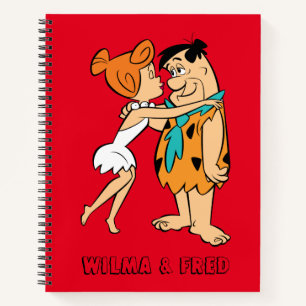Carnet Les Pierrafeu Wilma Kissing Fred