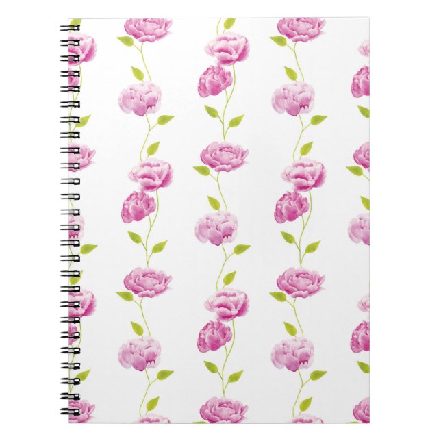 Carnet Les pivoines de l'Orangerie (Devant)
