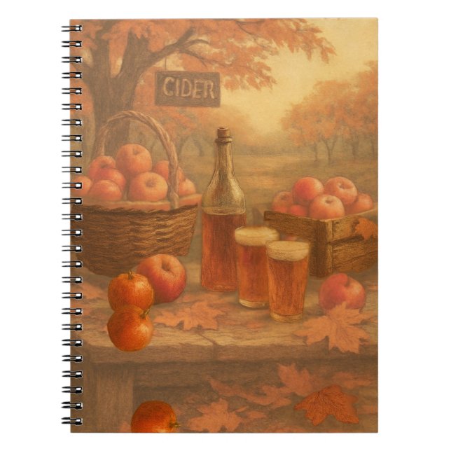 Carnet Les Pluies de l'Automne (Devant)