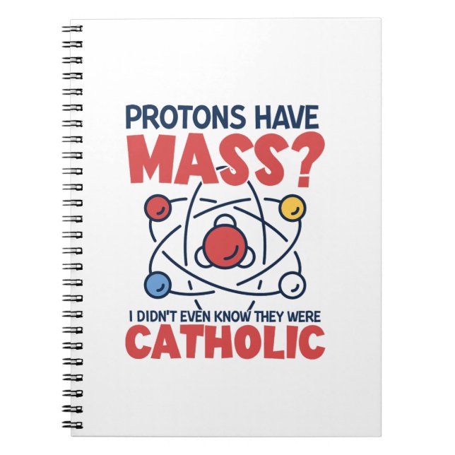 Carnet Les protons ont une messe Je ne savais même pas qu (Devant)