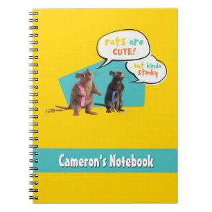 Carnet Les rats sont mignons mais un peu puants