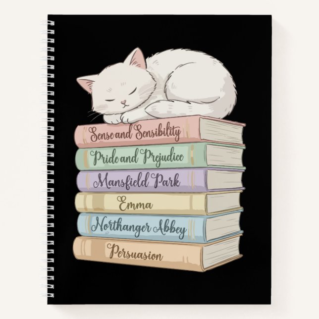Carnet Les romans de Jane Austen IX (Devant)