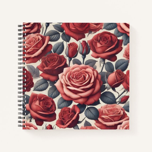 Carnet Les roses sont rouges (Devant)