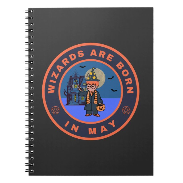 Carnet Les sorciers naissent en mai (Devant)