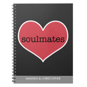 Carnet Les Soulmates aiment le portable personnalisé