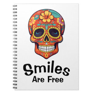 Carnet Les sourires sont libres, comme la joie des crânes