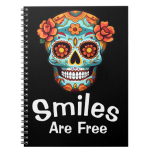 Carnet Les sourires sont libres, comme la joie des crânes