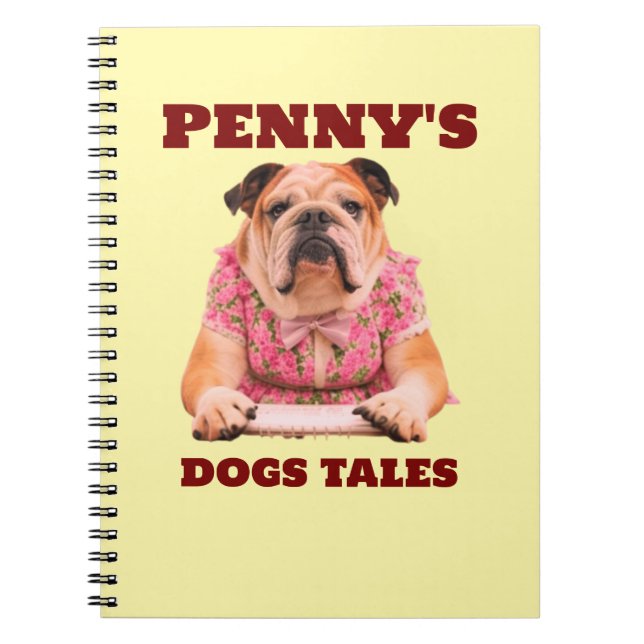 CARNET LES TALES DE CHIENS DE PENNY (Devant)